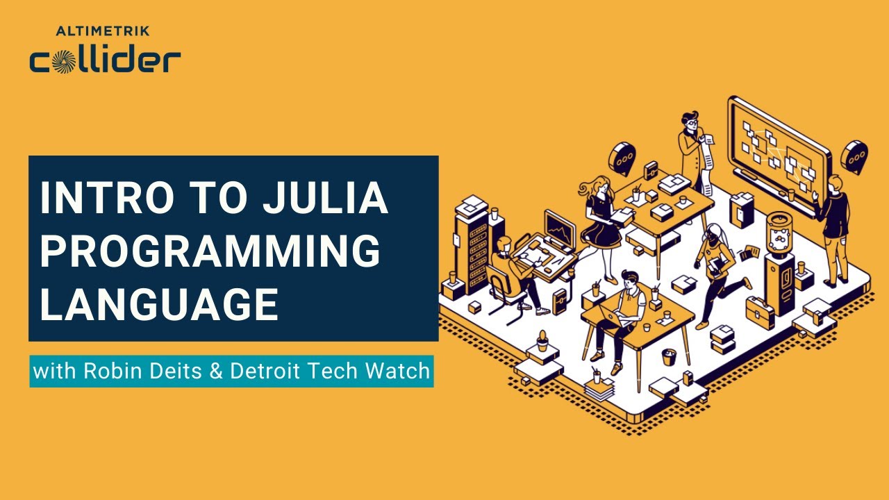 youtube thumbnail: Intro to Julia