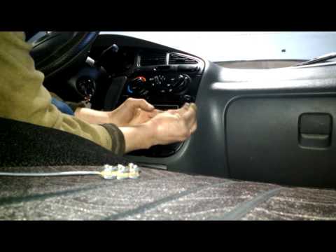 Chevrolet Lanos (ZAZ Chance) - Снятие передней панели