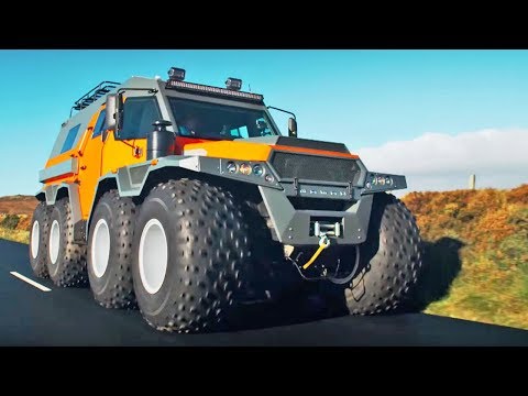 The HUGE Avtoros Shaman 8x8 | Top Gear Series 24 | BBC