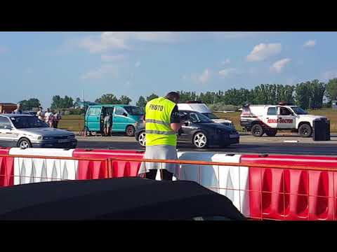 Mitsubishi Galant vs. Ford Focus - Drag Race Kiskunlachaza 2017.05.14.