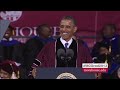 President Barack Obama Delivers Morehouse Commencement Address