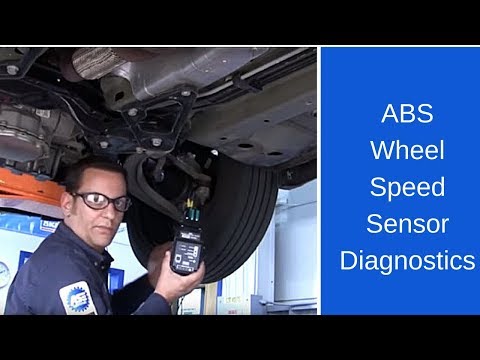 ABS wheel speed sensor diagnostics