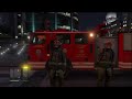 GTA V Gameplay - Heist: Firefighter Mission - Burning Building