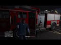 GTA V Gameplay - Heist: Firefighter Mission - Burning Building