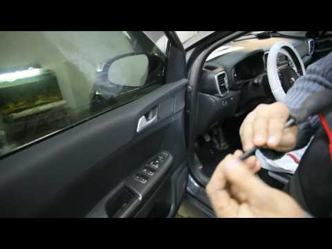 Kia Sportage 2016 Disassembly door-Разборка двери 2