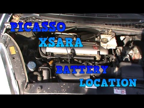Xsara battery location?