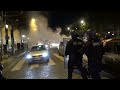 Nombreux incidents Champs Elysées. Qualif. mondial 2014 France et Algérie / Paris 19 novembre 2013