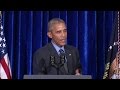 Obama: Being president is serious business