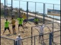 В Южном прошел первый тур чемпионата Украины по пляжному гандболу среди мужских команд