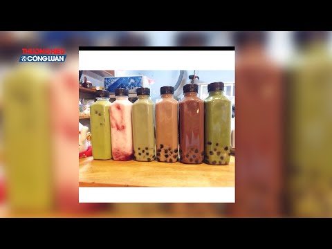 Cảnh giác với nguyên liệu pha chế trà sữa không rõ nguồn gốc