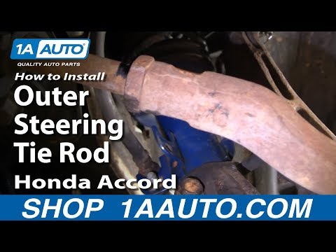How to Replace Tie Rod 94-97 Honda Accord