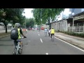 tabrakan sepeda beruntun disenayan dini hari