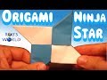 How to Make an Origami Ninja Star (Shuriken) - Double-Sided