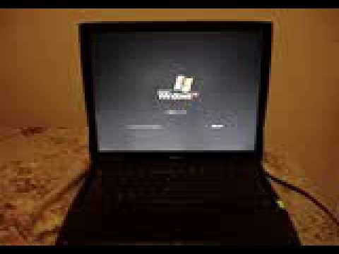 Start Up Of Dell Latitude C640 Laptop