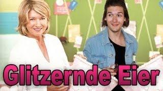 Glitzernde Eier