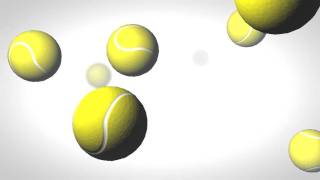 Tennis Balls Falling