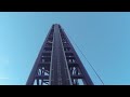 Abyss Roller Coaster POV Adventure World Perth Australia 2013 On-Ride