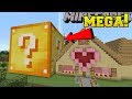 Minecraft: MEGA LUCKY BLOCK!! (LUCKY BLOCK BIGGER THAN A HOUSE!) Obrázok autora