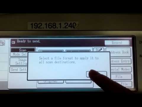 2012.02.24 - How to PDF documents on the SHARP MX-2700N copier. Duration: 1:08. Total Views: 432