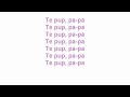 J.Yolo - Te pup, Pa Pa lyrics