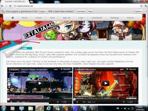 ... download ExtaliaMS ( for people who already have maplestory Global