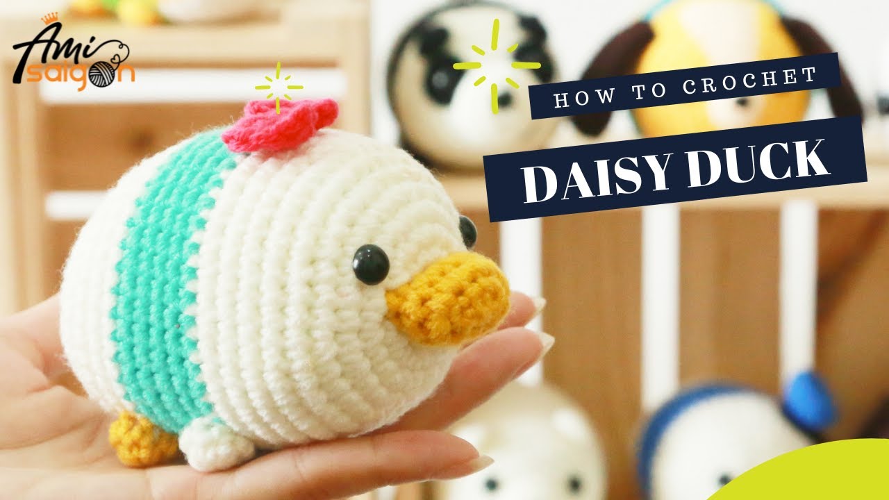 Daisy Tsum Tsum amigurumi crochet