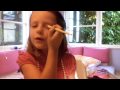 caelin doing another makeup tutrial