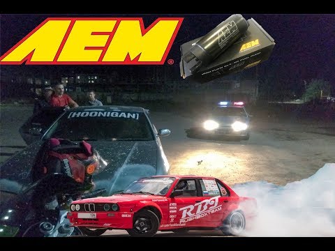 BMW E30 на 1jz +300сил, ДПС приняли за ДРИФТ на парковке, Насос AEM 340, Поступаю в ВГЛТУ