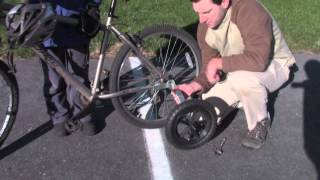 fat wheel training wheels