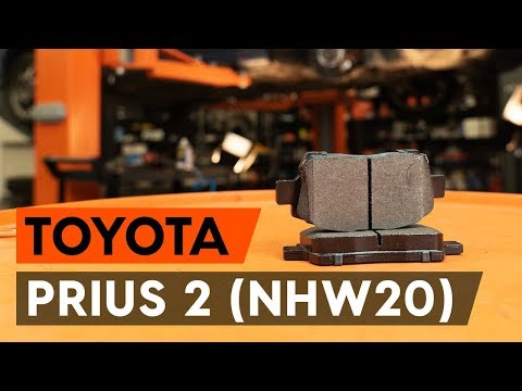 Как заменить тормозные колодки переднего дискового тормоза TOYOTA PRIUS 2 (NHW20) (AUTODOC)