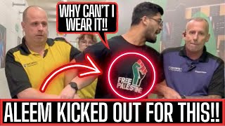 PALESTINE T-SHIRT BANNED IN KSI EVENT
