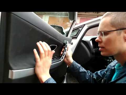 Киа Сид ремонт дверной обшивки - подлокотник.