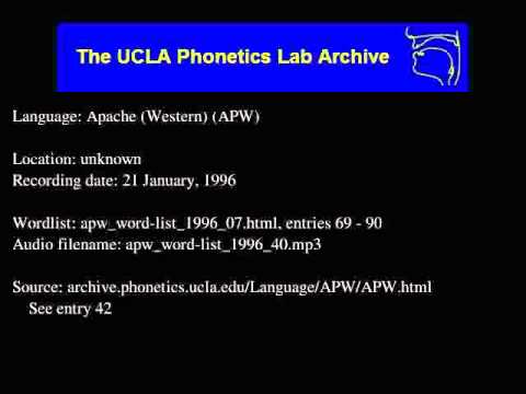 Western Apache audio: apw_word-list_1996_40