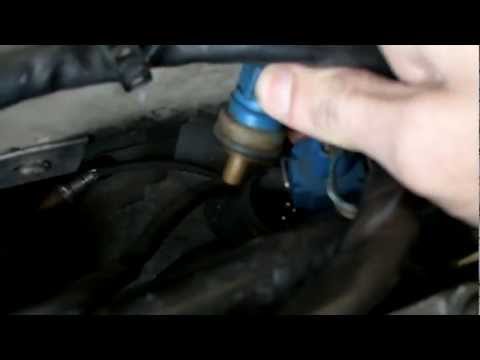 98 Audi A4 Coolant Temperature Sensor Location & Removal