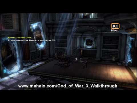 God of War III Walkthrough - Portal Puzzle HD