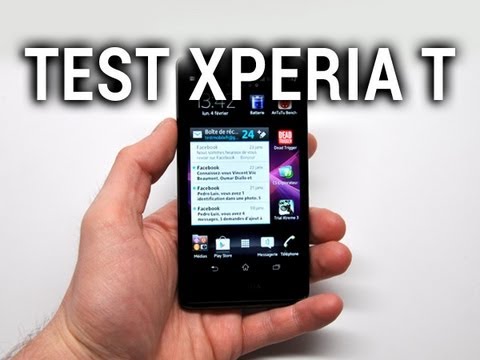 Vidéo du Sony Xperia T Noir