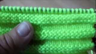 comment tricoter le point de godron