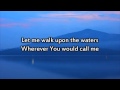 Hillsong - Oceans Where Feet May Fail - Instrumental with lyrics