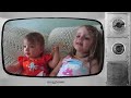 Cute Baby Sisters Fighting Over A Straw and Singing Happy Birthday