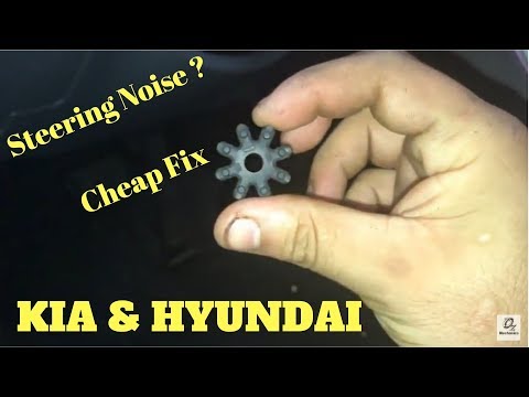 Kia or Hyundai Steering Wheel Noise