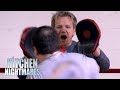 Gordon Ramsay Boxing a Clueless Restaurant Owner | Kitchen Nightmares