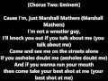 Eminem - Marshall Mathers Lyrics