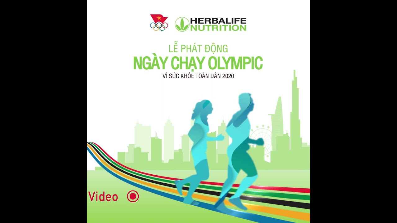 Video Animation Lễ phát động ngày chạy Olympic Herbalife - Video Explainer | 2D Animation
