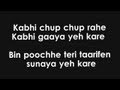 Mann Mera Lyrics HD - Table No. 21 ft. Gajendra Verma | FULL Song