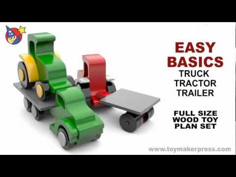 Toy Wooden Tractor Plans Free