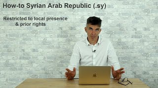 How to register a domain name in Syria (.sy) - Domgate YouTube Tutorial