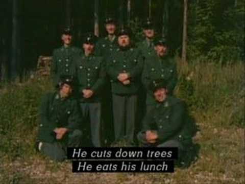 Lumberjack Song in GERMAN!