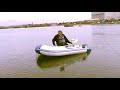 4hp johnson outboard on a 2.7m inflatable airdeck dinghy