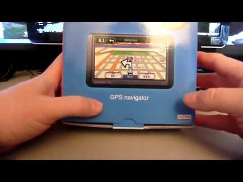 Garmin Nuvi 255W Gps Systems Unboxing