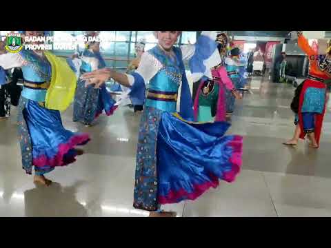   Seni dan Budaya Kota Tangerang tampil di Terminal 3 Bandara Soekarno - Hatta Tangerang-Banten